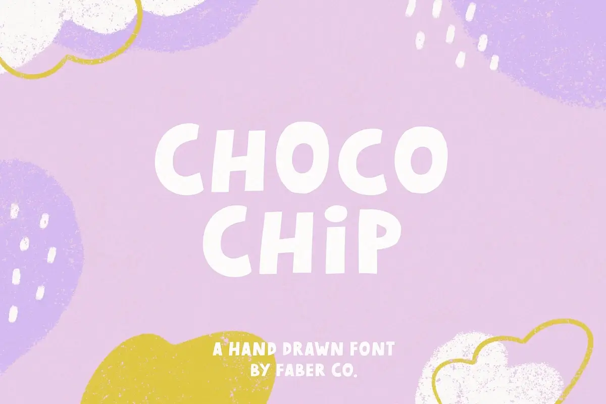 Choco Chip | Handwritten Font