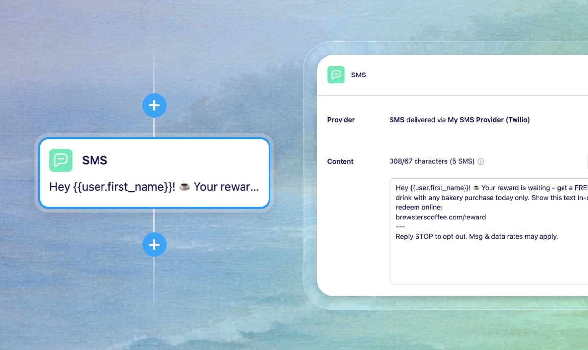 SMS Support in Journeys