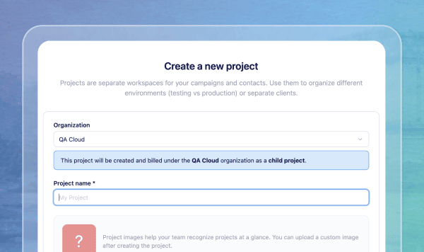 Create projects in Vero 2.0